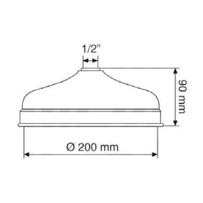 Будкрам купить Лейка для верхнего душа Bianchi SOFOLF050000VOT Лейка для верхнего душа Bianchi SOFOLF050000VOT 2