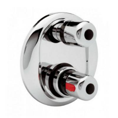 Будкрам купить Смеситель термостатический скрытого монтажа для ванны Bianchi Termostatici INDTRM2029CRM на три потребителя