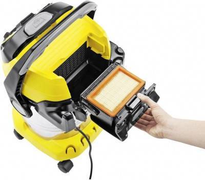 Будкрам купить Хозяйственный пылесос Karcher WD 6 P Premium + фильтр-мешки (9.611-152.0) Хозяйственный пылесос Karcher WD 6 P Premium + фильтр-мешки (9.611-152.0) 4