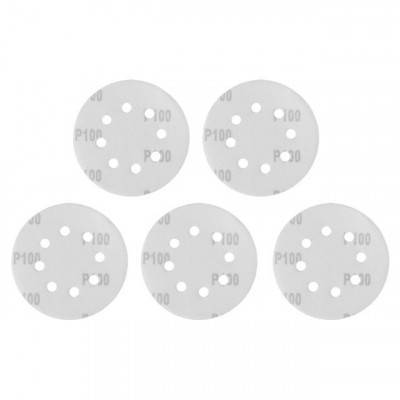 Будкрам купити Коло наждачне самоклеючий 125мм з отворами, папір клас С, щільність 140 г/м2, К100, уп. 5од Коло наждачне самоклеючий 125мм з отворами, папір клас С, щільність 140 г/м2, К100, уп. 5од 2