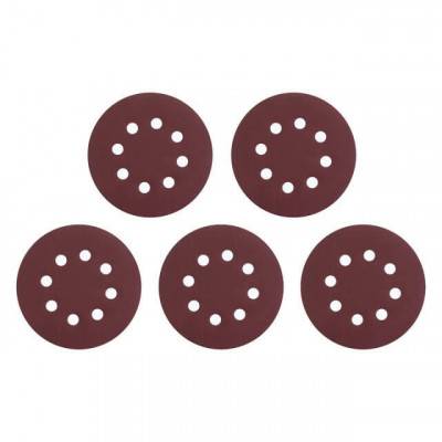Будкрам купити Коло наждачне самоклеючий 125мм з отворами, папір клас С, щільність 140 г/м2, К400, уп. 5од
