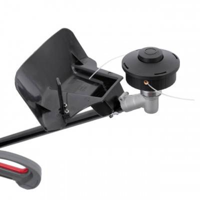 Будкрам купить Триммер электрический, 1200 Вт, 230 В~50 Гц, 7500 об/мин, плавный пуск, диаметр вращения диска/лески 255/380 мм, катушка + 3-х зубчатый нож Триммер электрический, 1200 Вт, 230 В~50 Гц, 7500 об/мин, плавный пуск, диаметр вращения диска/лески 255/380 мм, катушка + 3-х зубчатый нож 4