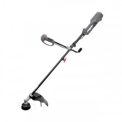 Будкрам купить Триммер электрический, 1200 Вт, 230 В~50 Гц, 7500 об/мин, плавный пуск, диаметр вращения диска/лески 255/380 мм, катушка + 3-х зубчатый нож