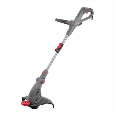 Будкрам купить Триммер электрический, 450 Вт, 230 В~50 Гц, 10000 об/мин, диаметр вращения лески 300 мм, регулировка длины штанги/положения косильной головки