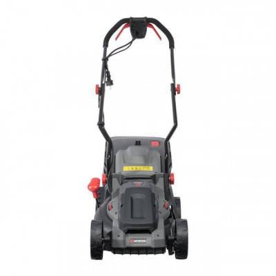 Будкрам купить Газонокосилка электрическая 1400 Вт, 230 В~50 Гц, 3300 об/мин, ширина захвата 340 мм, высота среза 30-80 мм, контейнер 35 литров Газонокосилка электрическая 1400 Вт, 230 В~50 Гц, 3300 об/мин, ширина захвата 340 мм, высота среза 30-80 мм, контейнер 35 литров 5