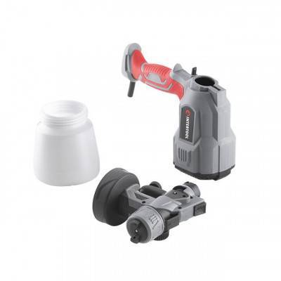 Будкрам купити Краскопульт електричний HVLP 550 Вт., форсунка 1.8 мм, бачок 800 мл, 400 мл/хв. Краскопульт електричний HVLP 550 Вт., форсунка 1.8 мм, бачок 800 мл, 400 мл/хв. 5