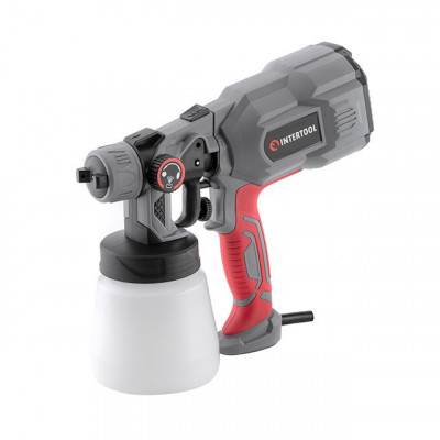 Будкрам купити Краскопульт електричний HVLP 550 Вт., форсунка 1.8 мм, бачок 800 мл, 400 мл/хв.
