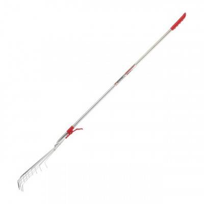 Будкрам купить Грабли веерные 15 прутьев, металлическая рукоятка, регулировка ширины 20-65см Грабли веерные 15 прутьев, металлическая рукоятка, регулировка ширины 20-65см 3