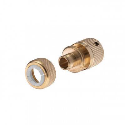 Будкрам купить Коннектор латунный 1/2" на шланг 1/2" STORM Коннектор латунный 1/2" на шланг 1/2" STORM 3