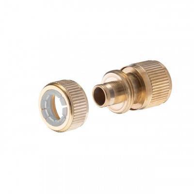 Будкрам купити Комплект насадка латунна для поливу 1/2", конектор з аквастопом 1/2", конектор 1/2", адаптер 1/2" та 3/4" STORM Комплект насадка латунна для поливу 1/2", конектор з аквастопом 1/2", конектор 1/2", адаптер 1/2" та 3/4" STORM 4