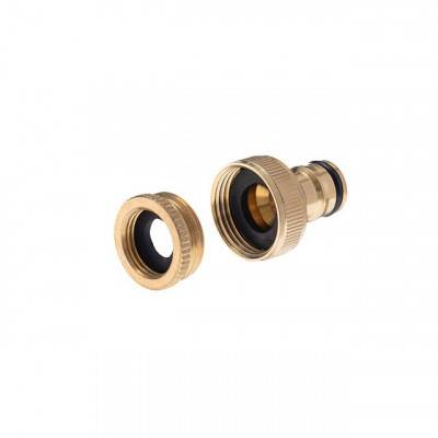 Будкрам купити Комплект насадка латунна для поливу 1/2", конектор з аквастопом 1/2", конектор 1/2", адаптер 1/2" та 3/4" STORM Комплект насадка латунна для поливу 1/2", конектор з аквастопом 1/2", конектор 1/2", адаптер 1/2" та 3/4" STORM 5