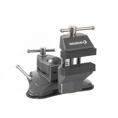 Будкрам купити Тиски універсальні шарнірні 70 мм, 360°, вакуумне кріплення Тиски універсальні шарнірні 70 мм, 360°, вакуумне кріплення 2