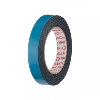 Будкрам купить Лента клейкая двухсторонняя Автомобильная 19мм*5м*1мм, черная, вспененный полиэтилен