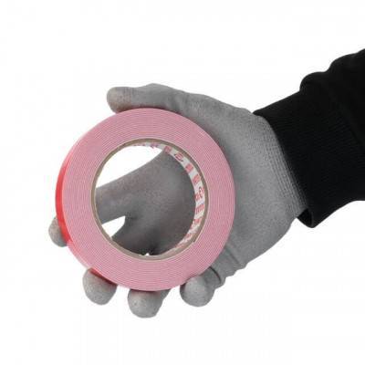 Будкрам купить Лента клейкая двухсторонняя Универсальная 19мм*5м*1мм, белая, вспененный полиэтилен Лента клейкая двухсторонняя Универсальная 19мм*5м*1мм, белая, вспененный полиэтилен 3