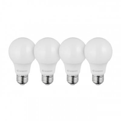 Будкрам купить Лампы светодиодные набор из 4 штук LL-0014, LED A60, E27, 10 Вт, 150-300 В, 4000 K, 30000 ч, гарантия 3 года