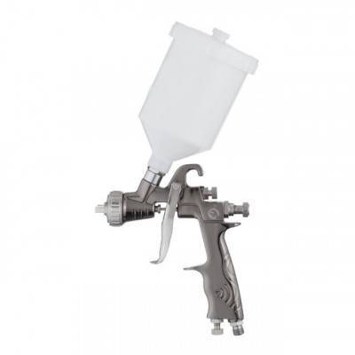Будкрам купити Краскопульт пневматичний LVLP, форсунка 1.3мм, верхній пластиковий бачок 600мл., 2бар. Краскопульт пневматичний LVLP, форсунка 1.3мм, верхній пластиковий бачок 600мл., 2бар. 3