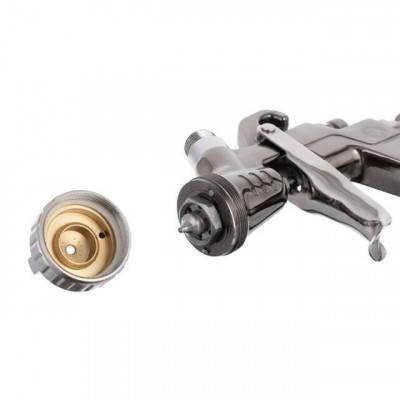 Будкрам купити Краскопульт пневматичний LVLP, форсунка 1.3мм, верхній пластиковий бачок 600мл., 2бар. Краскопульт пневматичний LVLP, форсунка 1.3мм, верхній пластиковий бачок 600мл., 2бар. 9