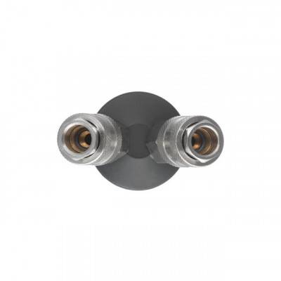 Будкрам купити Розгалужувач повітря 1/4" на 2 виходи, V-подібний, з швидкороз'ємними з'єднаннями, 10 bar Розгалужувач повітря 1/4" на 2 виходи, V-подібний, з швидкороз'ємними з'єднаннями, 10 bar 3