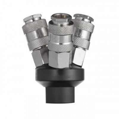 Будкрам купить Разветвитель воздуха 1/4" на 3 выхода, W-образный, с быстроразъемными соединениями, 10bar Разветвитель воздуха 1/4" на 3 выхода, W-образный, с быстроразъемными соединениями, 10bar 2