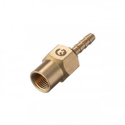 Будкрам купити Шарнір поворотний внутрішнє різьблення 1/4" на шланг 6 мм, латунь STORM