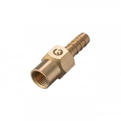 Будкрам купити Шарнір поворотний внутрішнє різьблення 1/4" на шланг 10 мм, латунь STORM