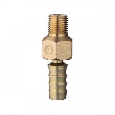Будкрам купити Шарнір поворотний зовнішнє різьблення 1/4" на шланг 12 мм, латунь STORM Шарнір поворотний зовнішнє різьблення 1/4" на шланг 12 мм, латунь STORM 3