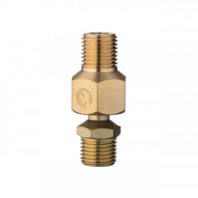 Будкрам купить Шарнир поворотный наружная резьба 1/4"-1/4", латунь STORM Шарнир поворотный наружная резьба 1/4"-1/4", латунь STORM 3