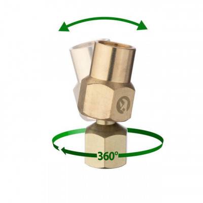 Будкрам купить Шарнир поворотный внутренняя резьба 1/4"-1/4", латунь STORM Шарнир поворотный внутренняя резьба 1/4"-1/4", латунь STORM 4