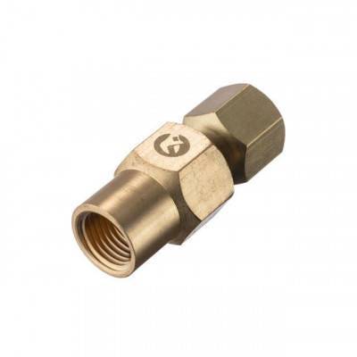 Будкрам купити Шарнір поворотний внутрішнє різьблення 1/4"-1/4", латунь STORM