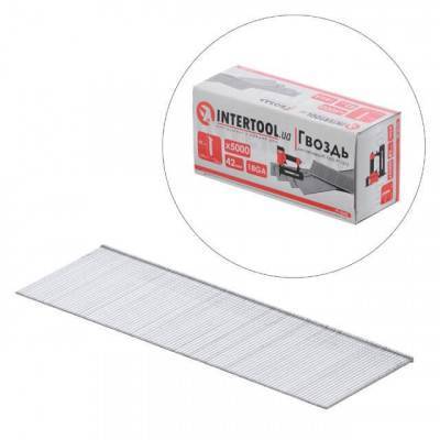 Будкрам купити Цвях для степлера PT-1603, PT-1612 42мм (18GA) 1.0*1.25мм 5000шт/упак