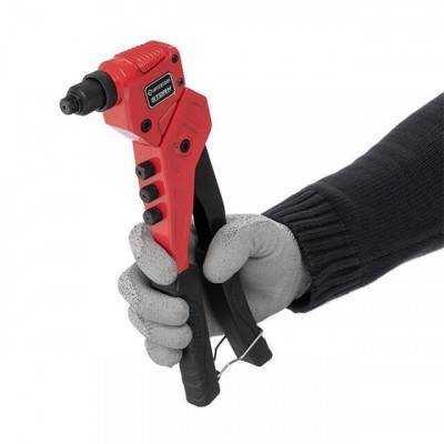 Будкрам купить Пистолет заклепочный поворотный на 360°, 300 мм, диаметр применяемой заклепки 2.4; 3.2; 4; 4.8 мм, Storm Пистолет заклепочный поворотный на 360°, 300 мм, диаметр применяемой заклепки 2.4; 3.2; 4; 4.8 мм, Storm 7