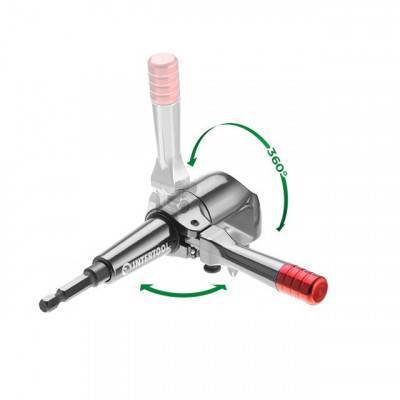 Будкрам купити Насадка кутова для дриля та шуруповерта 57 Nm Насадка кутова для дриля та шуруповерта 57 Nm 4