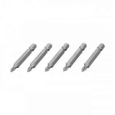 Будкрам купити Комплект викруткових насадок PH1 1/4"*50мм, ACR, S2, уп. 5шт., STORM
