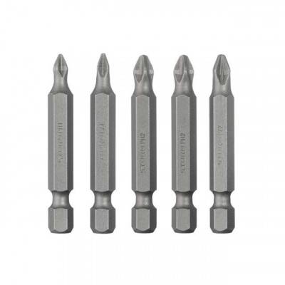 Будкрам купити Комплект викруткових насадок PH1, PH2, PZ1, PZ2 1/4"*50мм, ACR, S2, уп. 5шт., STORM Комплект викруткових насадок PH1, PH2, PZ1, PZ2 1/4"*50мм, ACR, S2, уп. 5шт., STORM 3