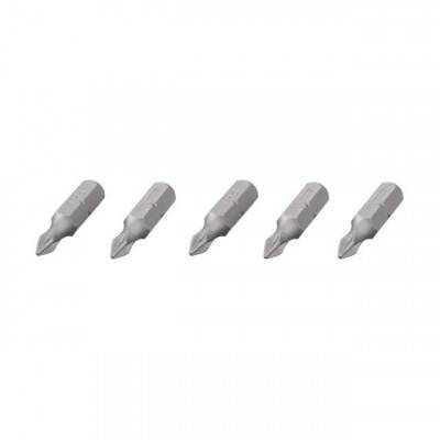 Будкрам купити Комплект викруткових насадок PH1 1/4"*25мм, ACR, S2, уп. 5шт., STORM
