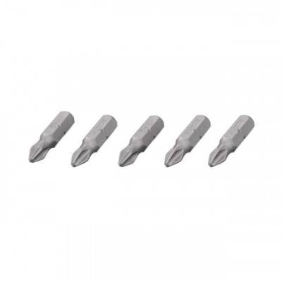 Будкрам купити Комплект викруткових насадок PH2 1/4"*25мм, ACR, S2, уп. 5шт., STORM