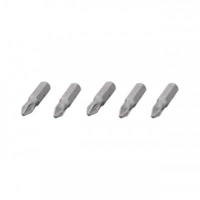 Будкрам купити Комплект викруткових насадок PZ2 1/4"*25мм, ACR, S2, уп. 5шт., STORM