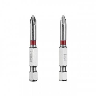 Будкрам купить Комплект отверточных насадок PH1 1/4"*50мм, S2, уп. 2шт., STORM Комплект отверточных насадок PH1 1/4"*50мм, S2, уп. 2шт., STORM 3