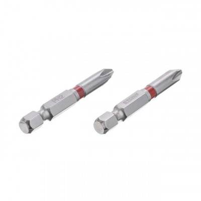 Будкрам купить Комплект отверточных насадок PH2 1/4"*50мм, S2, уп. 2шт., STORM Комплект отверточных насадок PH2 1/4"*50мм, S2, уп. 2шт., STORM 2