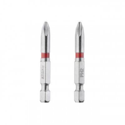Будкрам купить Комплект отверточных насадок PH2 1/4"*50мм, S2, уп. 2шт., STORM Комплект отверточных насадок PH2 1/4"*50мм, S2, уп. 2шт., STORM 3