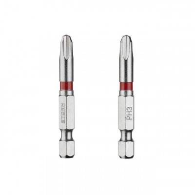 Будкрам купить Комплект отверточных насадок PH3 1/4"*50мм, S2, уп. 2шт., STORM Комплект отверточных насадок PH3 1/4"*50мм, S2, уп. 2шт., STORM 3