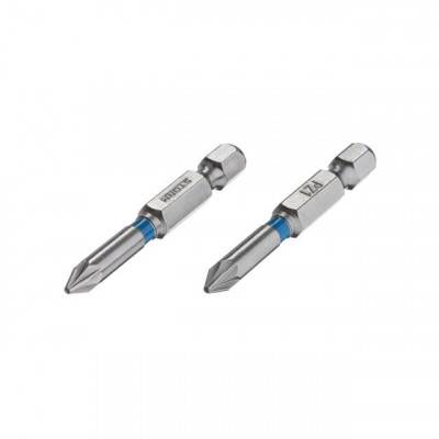 Будкрам купити Комплект викруткових насадок PZ1 1/4"*50мм, S2, уп. 2шт., STORM