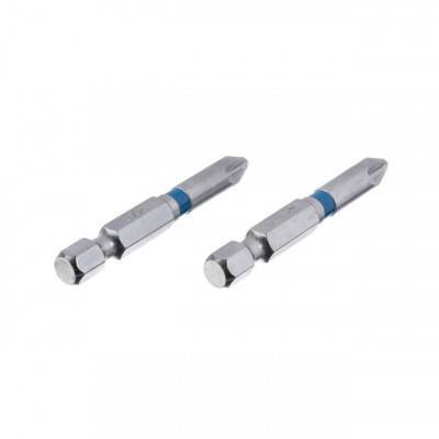 Будкрам купити Комплект викруткових насадок PZ2 1/4"*50мм, S2, уп. 2шт., STORM Комплект викруткових насадок PZ2 1/4"*50мм, S2, уп. 2шт., STORM 2