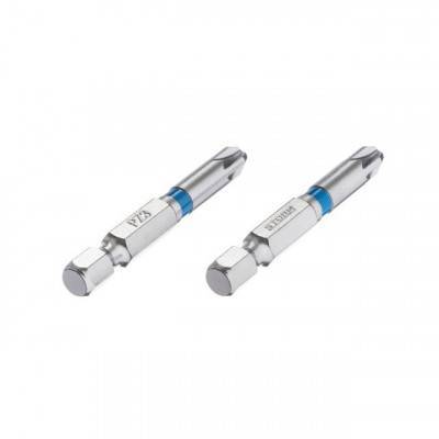 Будкрам купити Комплект викруткових насадок PZ3 1/4"*50мм, S2, уп. 2шт., STORM Комплект викруткових насадок PZ3 1/4"*50мм, S2, уп. 2шт., STORM 2