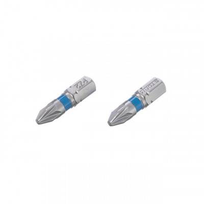 Будкрам купити Комплект викруткових насадок PZ2 1/4"*25мм, S2, уп. 2шт., STORM