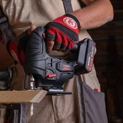 Будкрам купить Лобзик аккумуляторный 20 В, 0-2700 об/мин, макс. глубина пропила 80 мм, бесключевой патрон, без ЗУ и АКБ Лобзик аккумуляторный 20 В, 0-2700 об/мин, макс. глубина пропила 80 мм, бесключевой патрон, без ЗУ и АКБ 12