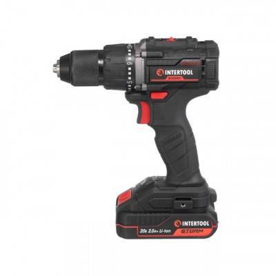 Будкрам купити Дриль-шуруповерт акумуляторний з безщітковим двигуном 20 В, 60 Нм, 0-500/0-2000 об/хв, 2-13 мм, Li-Ion, 2.0 Ач, ЗУ 2 А, кейс Дриль-шуруповерт акумуляторний з безщітковим двигуном 20 В, 60 Нм, 0-500/0-2000 об/хв, 2-13 мм, Li-Ion, 2.0 Ач, ЗУ 2 А, кейс 2