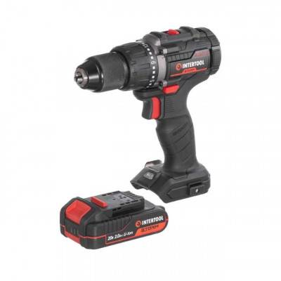 Будкрам купити Дриль-шуруповерт акумуляторний з безщітковим двигуном 20 В, 60 Нм, 0-500/0-2000 об/хв, 2-13 мм, Li-Ion, 2.0 Ач, ЗУ 2 А, кейс Дриль-шуруповерт акумуляторний з безщітковим двигуном 20 В, 60 Нм, 0-500/0-2000 об/хв, 2-13 мм, Li-Ion, 2.0 Ач, ЗУ 2 А, кейс 5