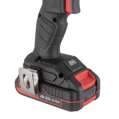 Будкрам купити Дриль-шуруповерт акумуляторний з безщітковим двигуном 20 В, 60 Нм, 0-500/0-2000 об/хв, 2-13 мм, Li-Ion, 2.0 Ач, ЗУ 2 А, кейс Дриль-шуруповерт акумуляторний з безщітковим двигуном 20 В, 60 Нм, 0-500/0-2000 об/хв, 2-13 мм, Li-Ion, 2.0 Ач, ЗУ 2 А, кейс 8