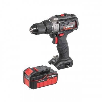 Будкрам купить Дрель-шуруповерт аккумуляторная ударная с бесщеточным двигателем 20 В, 100 Нм, 0-410/0-1800 об/мин, 2-13 мм, Li-Ion, 4.0 Ач, ЗУ 4 А, кейс Дрель-шуруповерт аккумуляторная ударная с бесщеточным двигателем 20 В, 100 Нм, 0-410/0-1800 об/мин, 2-13 мм, Li-Ion, 4.0 Ач, ЗУ 4 А, кейс 6